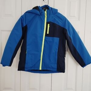 Iceburg Outerwear - Kid M (6) - Insulated Hooded Jacket - Blue